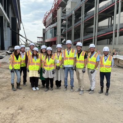 Group in construction gear.