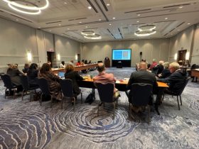 Policymakers and staff participate in the data centers discussion at the September 2026 Policy Masterclass session in northern Virginia.